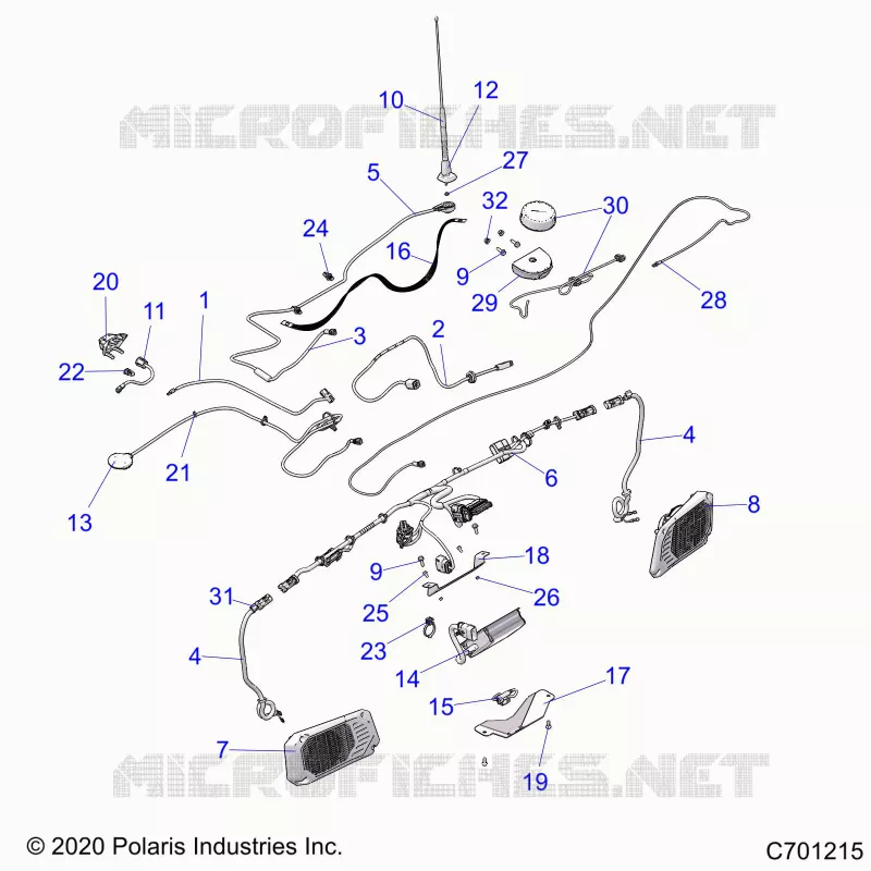 ELECTRICITE, DASH COMPONENTS, RIDE COMMAND