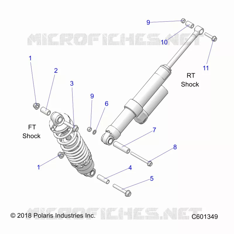 AMORTISSEUR MOUNTING, REAR SUSP.