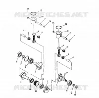 PISTON ET VILEBREQUIN INDY LITE (4921332133028A)