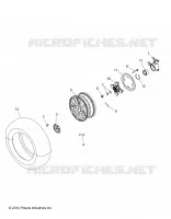 ROUES, FRONT AND HUB