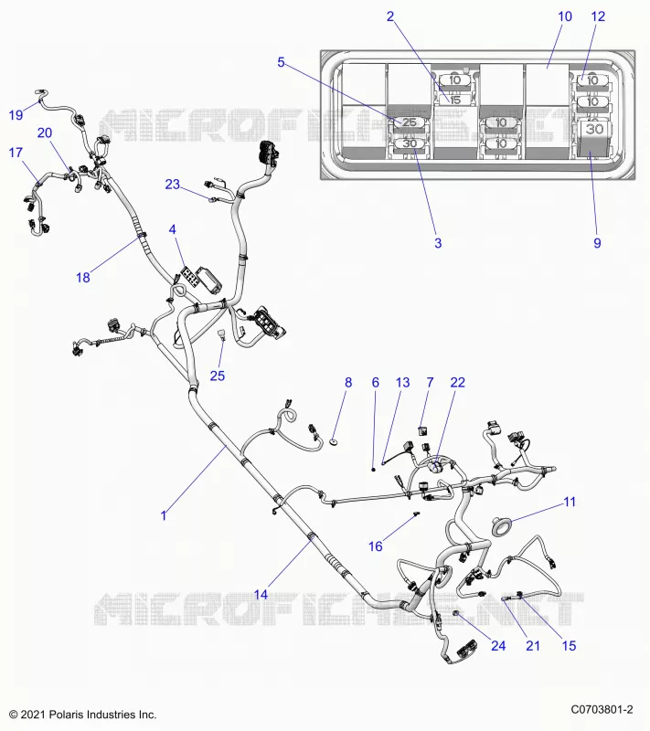 ELECTRICITE, WIRE HARNESSES, CHASSIS
