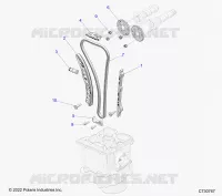 CHAINE DE DISTRIBUTION AND SPROCKET