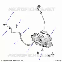 SYSTÃˆME DE TRANSMISSION, FRONT GEARCASE MOUNTING