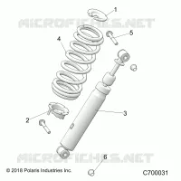 SUSPENSION AVANT SHOCK MOUNTING