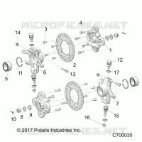 SUSPENSION AVANT HUB