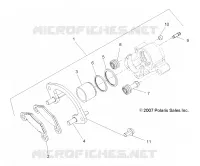 BRAKES, ETRIER DE FREIN ARRIERE