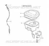INSTRUMENTS-ACCELERATEUR ASM./CABLE