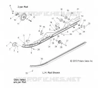 SUSPENSION, FIXATION RAIL
