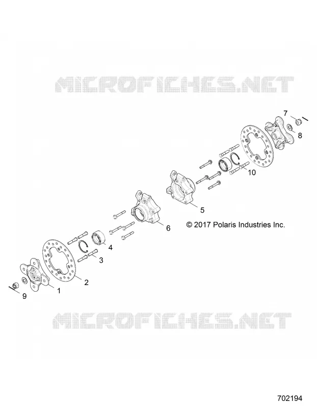 SUSPENSION, PORTE BAGAGES ARRIERE AND HUB