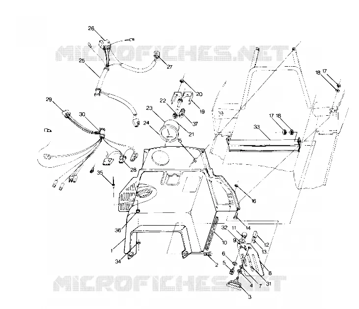 CONSOLE ET EQUIPEMENT ELECTRIQUE STARTRAK (4914141414009A)