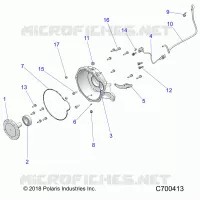 MOTEUR, ADAPTER, BELLHOUSING AND CRANK SENSOR