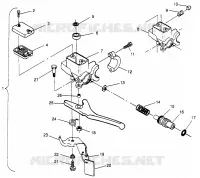 MAITRE CYLINDRE 600 XC 0971776 and EUROPEAN 600 XC E971776 (4937933793A014)