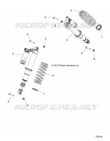 SUSPENSION, AMORTISSEUR AVANT MOUNTING