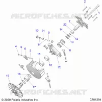 SYSTÃˆME DE TRANSMISSION, PRIMARY CLUTCH
