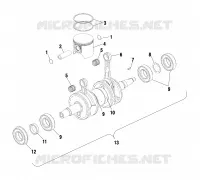 PISTON ET VILEBREQUIN