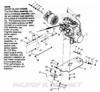 SUPPORT MOTEUR 500 EFI 0973774 (4938423842C001)