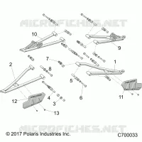 SUSPENSION AVANT CONTROL ARMS