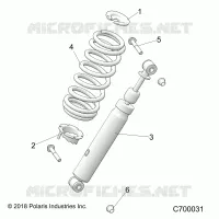 SUSPENSION AVANT SHOCK MOUNTING