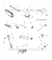 BOUTONS, CAPTEURS, ECU and CONTROL MODULES