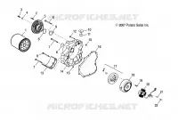CARTERS MOTEUR COVER, RH