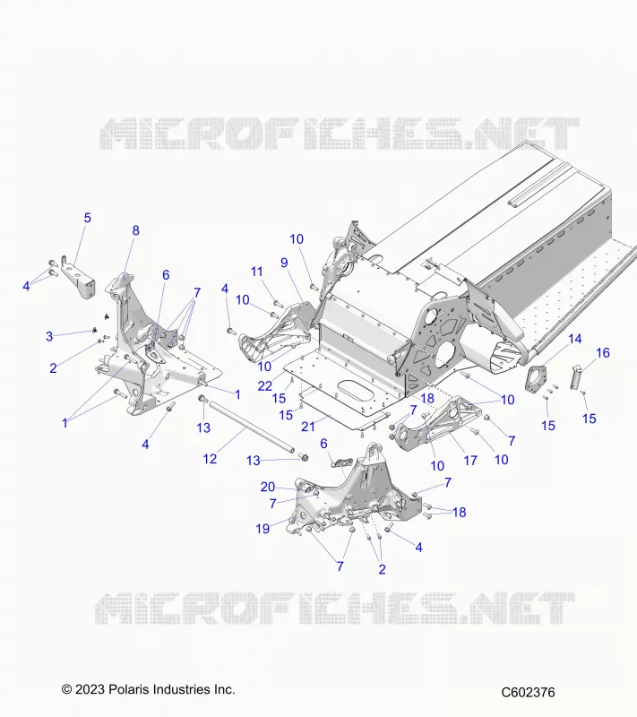 CHASSIS, BULKHEAD ASM.