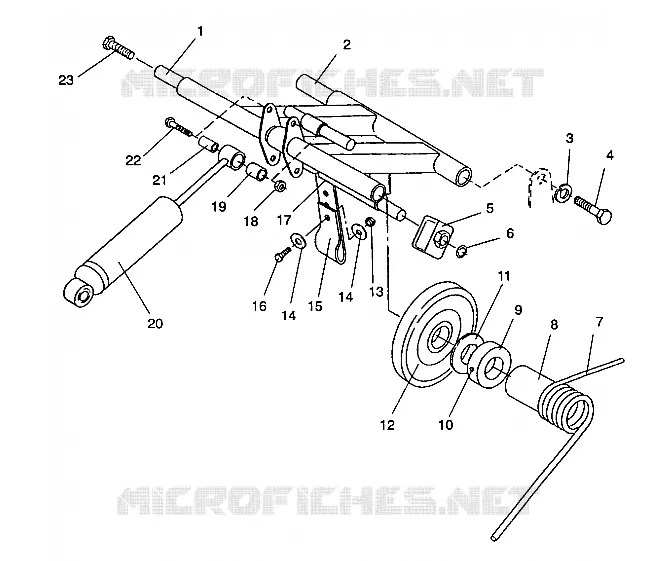 BRAS DE SUSPENSION ARRIERE STORM/0932770 AND STORM SKS/0932570 (4923032303022A)