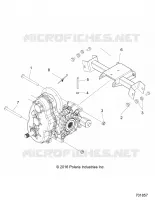 DRIVE TRAIN, MAIN SUPPORT PONT
