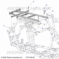 CHASSIS, CARGO FIXATION COFFRE