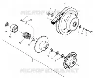 EMBRAYAGE DE TRANSMISSION ASSEMBLY 6X6 400L