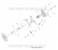 SYSTÈME DE TRANSMISSION, PRIMARY CLUTCH