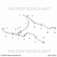 ENGINE, SYSTÃˆME DE REFROIDISSEMENT, HOSES