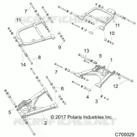 SUSPENSION ARRIERE CONTROL ARMS