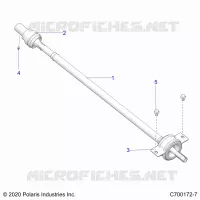 SYSTÃˆME DE TRANSMISSION, REAR PROP SHAFT