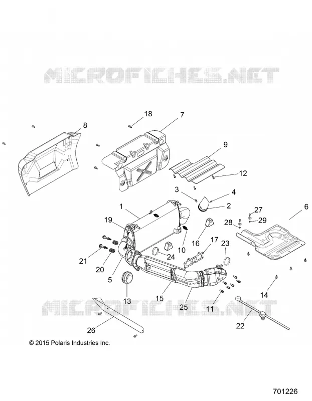ENGINE, ECHAPPEMENT