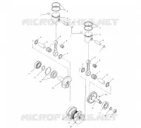 PISTON ET VILEBREQUIN
