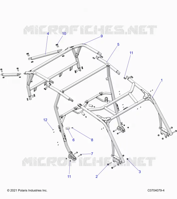CHASSIS, CAB CADRE
