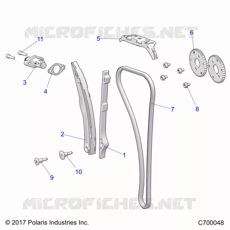 CHAINE DE DISTRIBUTION AND TENSIONER