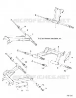 SUSPENSION ARRIERE CONTROL ARMS