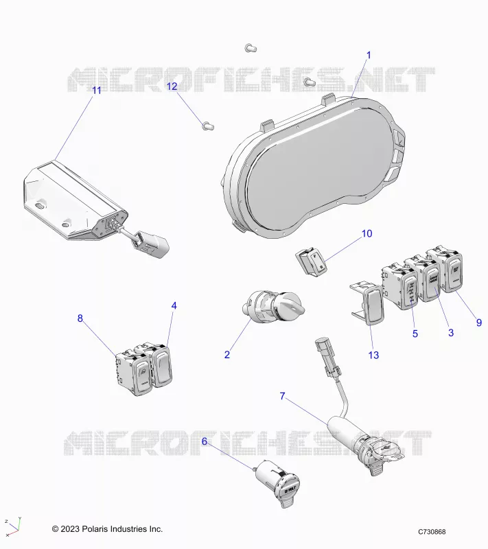 ELECTRICITE, DASH INSTRUMENTS