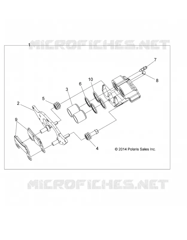 FREIN AVANT CALIPER