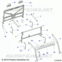 CHASSIS, CAB CADRE
