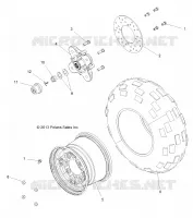 ROUES, REAR