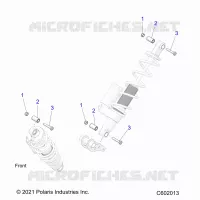 SUSPENSION, SUPPORT AMORTISSEUR , REAR SUSP.