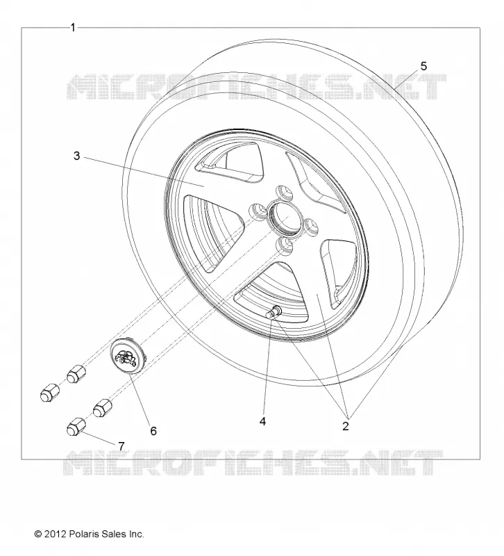 ROUES, OPTIONS, ROUE, 14 INCH STREET ALUMINUM RIM