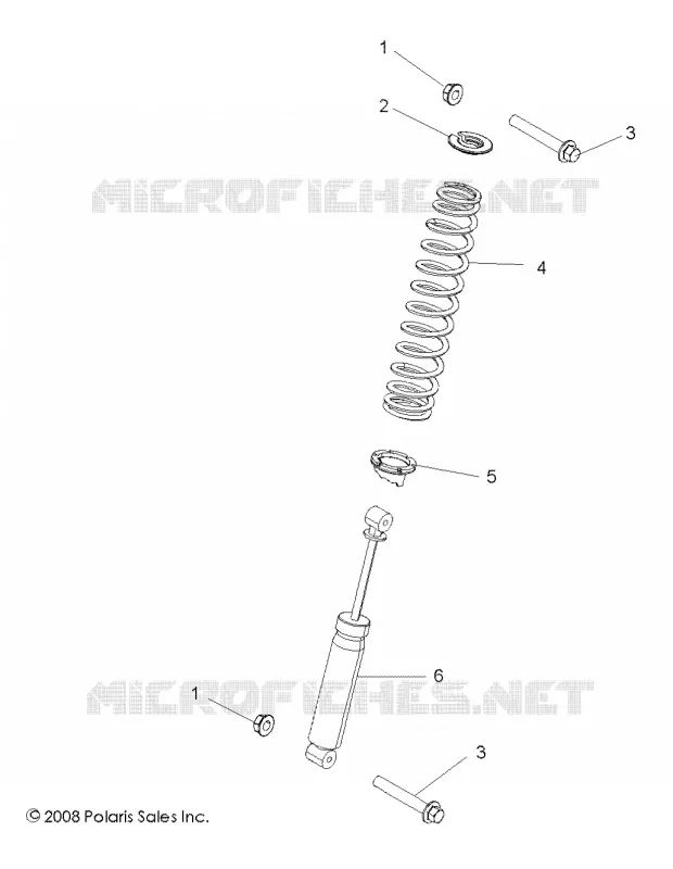 SUSPENSION ARRIERE SUPPORT AMORTISSEUR 