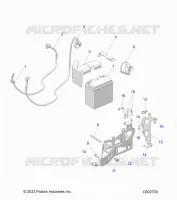ELECTRICITE, E.S. BATTERY/BOX AND CABLES