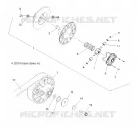 SYSTÈME DE TRANSMISSION, SECONDARY CLUTCH