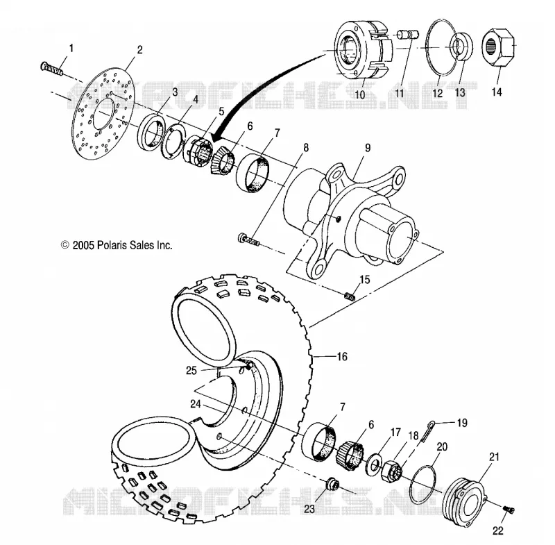ROUE AVANT