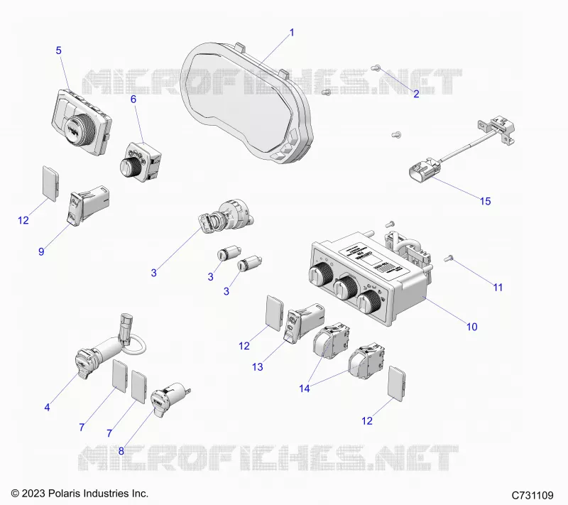 ELECTRICITE, DASH COMPONENTS