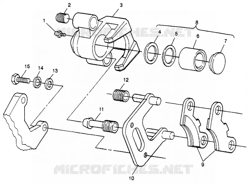 FRONT FREIN Scrambler 400L W97BC38C (4939893989B006)